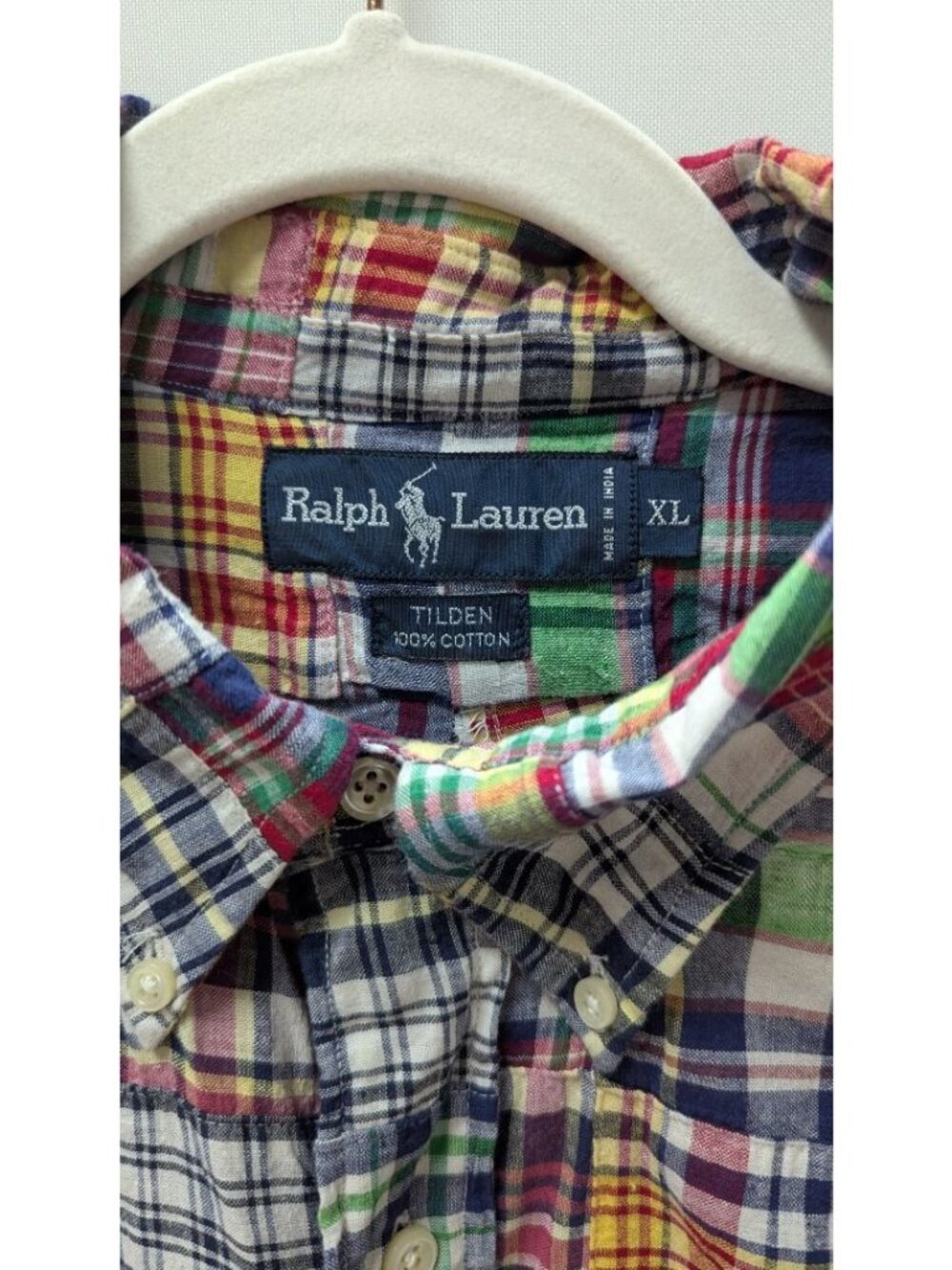 Ralph Lauren Men's Multicolor Tilden Quilted Button-Down Shirt - Picture 3 of 3